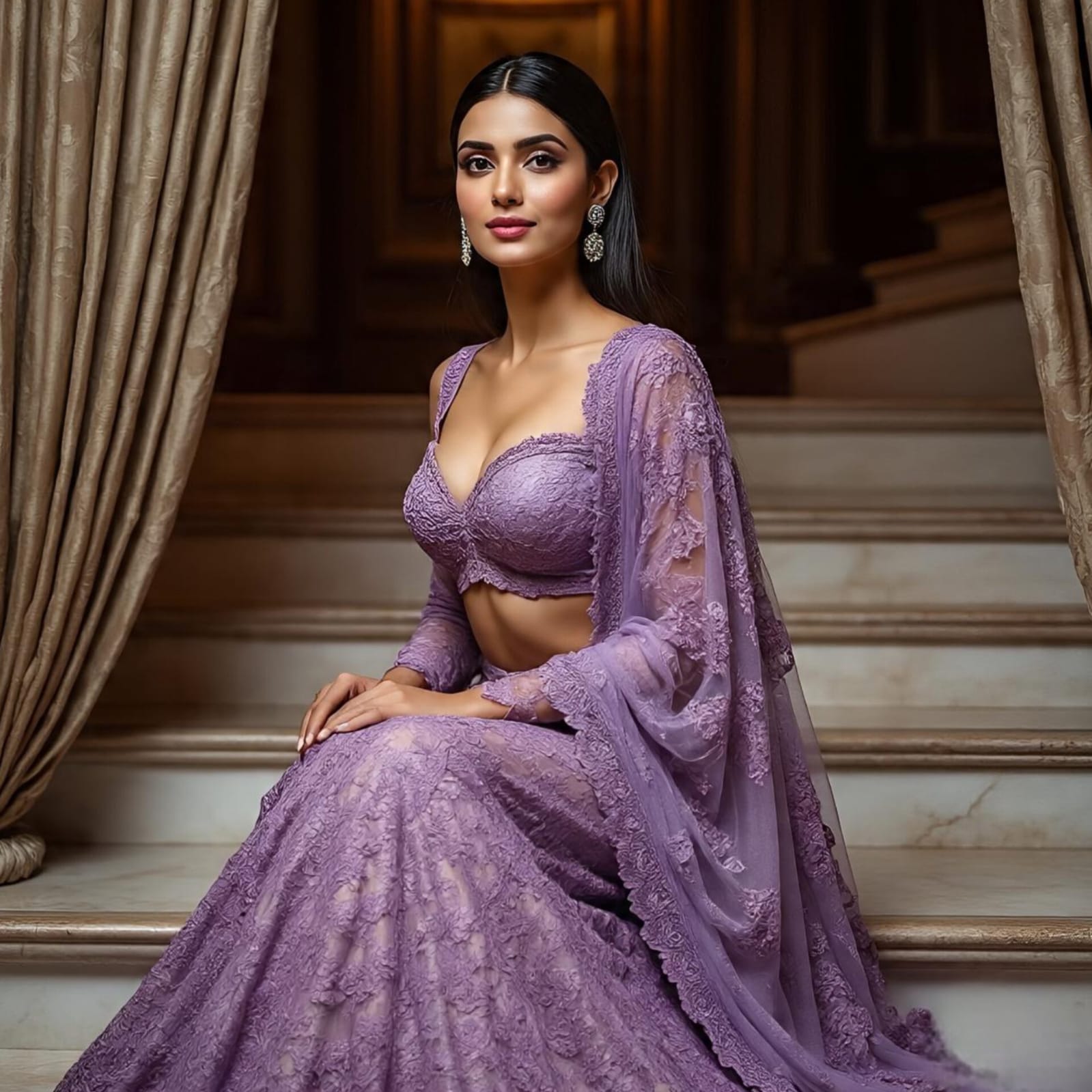 Kavya portfolio look 23 — Winter Collection